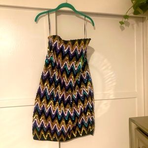 Forever 21 NWT Sequined Party Dress